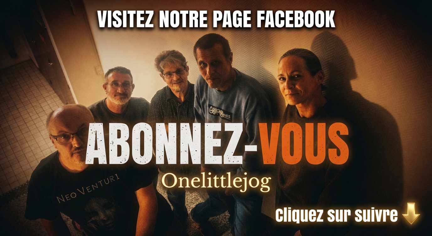 Onelittlejog - Abonnez-vous à notre page Facebook